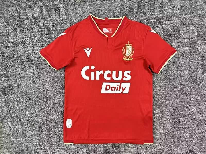 Thailand Quality(AAA) 25/26 Standard Liege Home Soccer Jersey