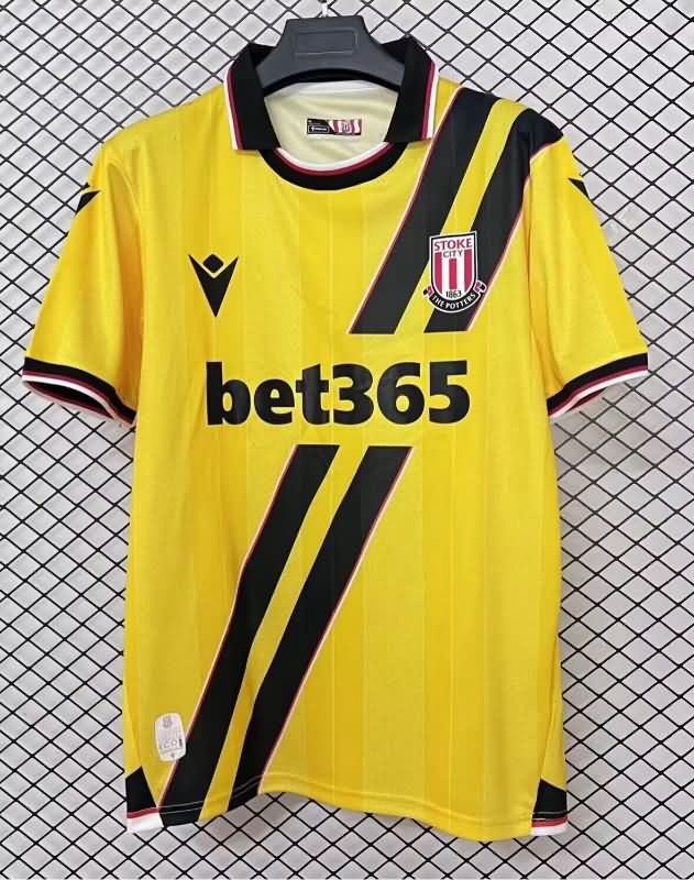 Thailand Quality(AAA) 25/26 Stoke City Third Soccer Jersey