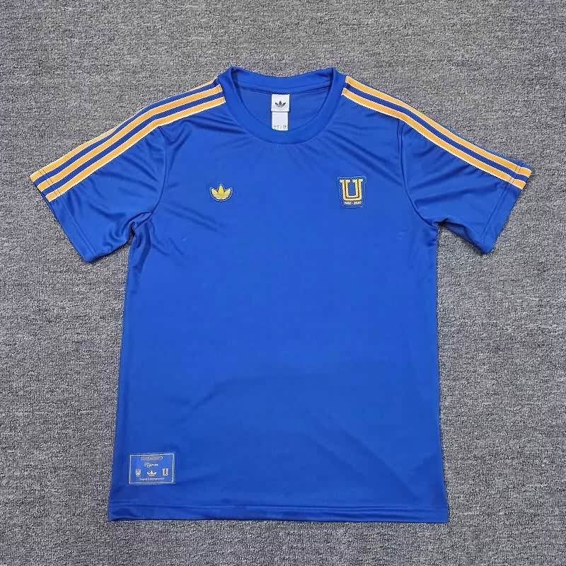 Thailand Quality(AAA) 25/26 Tigres UANL Blue Soccer Jersey
