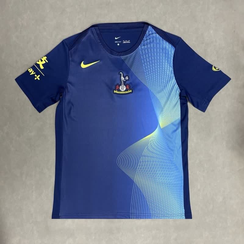 Thailand Quality(AAA) 25/26 Tottenham Hotspur Training Soccer Jersey 03