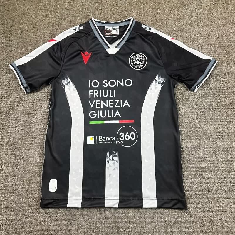 Thailand Quality(AAA) 25/26 Udinese Home Soccer Jersey