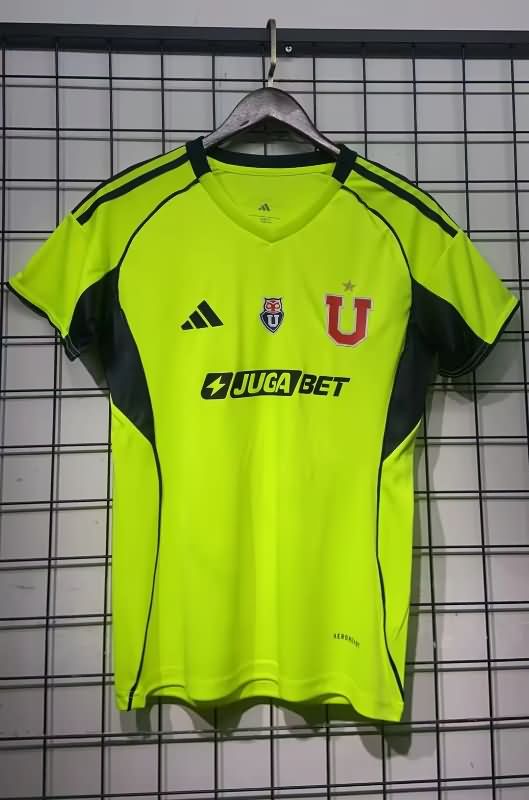 Thailand Quality(AAA) 2025 Universidad Chile Third Women Soccer Jersey