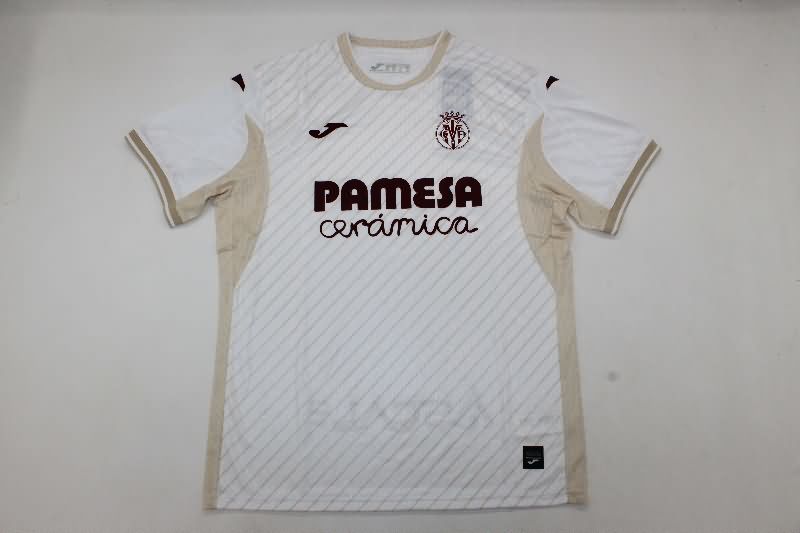 Thailand Quality(AAA) 25/26 Villarreal Away Soccer Jersey