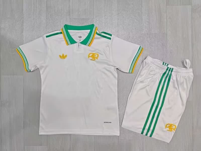 25/26 AS Roma Third Kids Soccer Jersey And Shorts