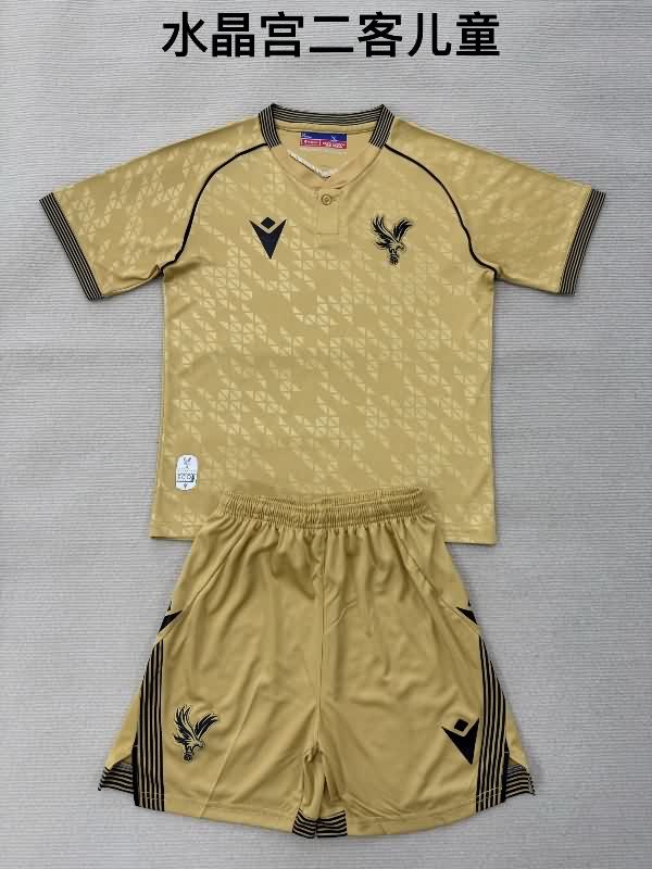 25/26 Crystal Palace Third Kids Soccer Jersey And Shorts