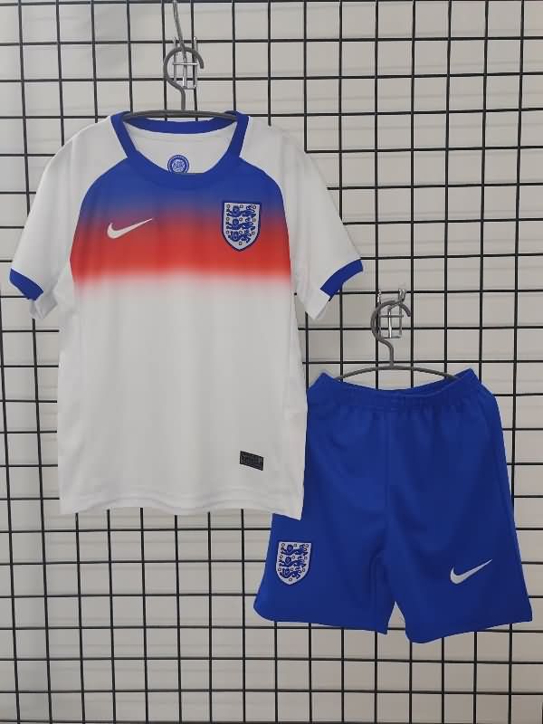 2025 England Female EURO Home Kids Soccer Jersey And Shorts
