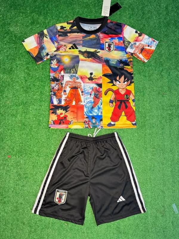 2025 Japan Special Kids Soccer Jersey And Shorts 05