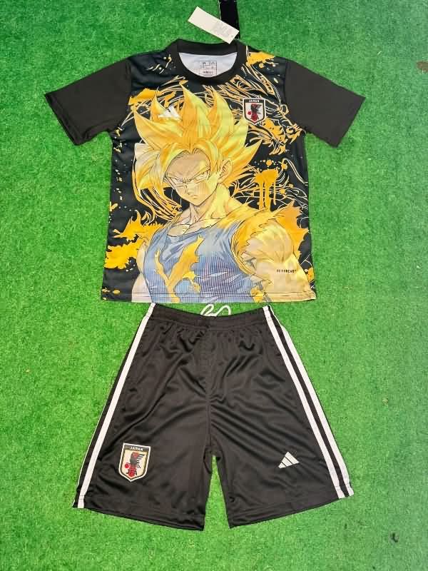 2025 Japan Special Kids Soccer Jersey And Shorts 08