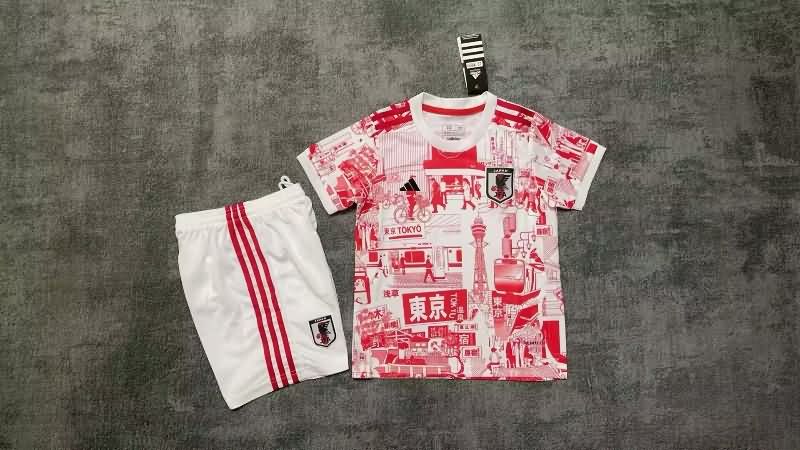 2025 Japan Special Kids Soccer Jersey And Shorts 12