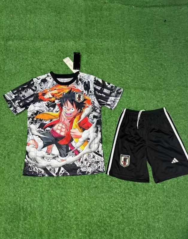 2025 Japan Special Kids Soccer Jersey And Shorts 13