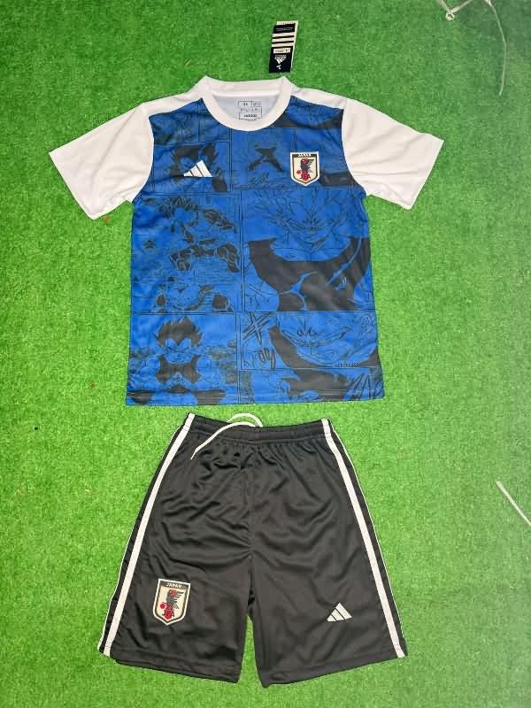 2025 Japan Special Kids Soccer Jersey And Shorts 14