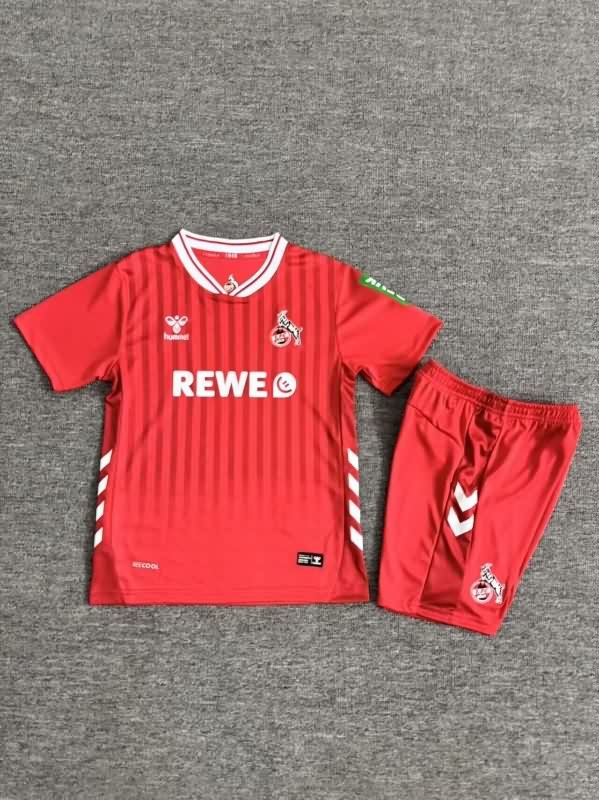 25/26 Koln Away Kids Soccer Jersey And Shorts
