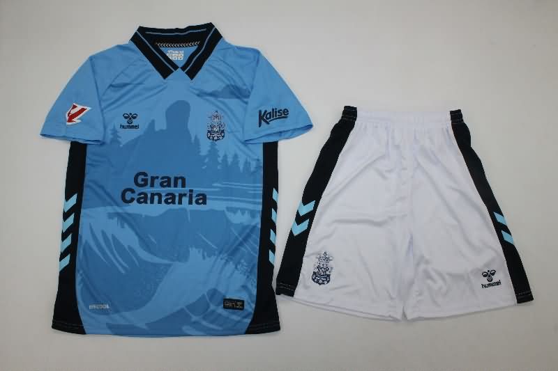 25/26 Las Palmas Away Kids Soccer Jersey And Shorts
