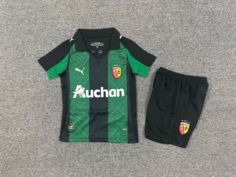 25/26 Lens Away Kids Soccer Jersey And Shorts