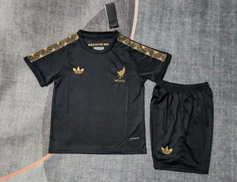2025 Mexico Training Kids Soccer Jersey And Shorts