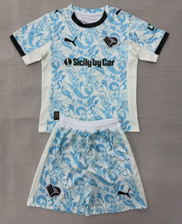 25/26 Palermo Third Kids Soccer Jersey And Shorts