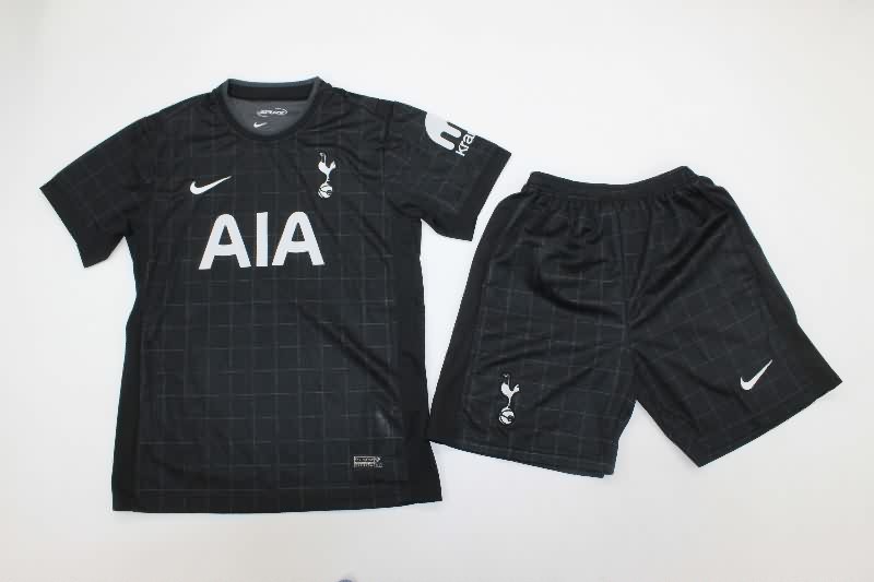 25/26 Tottenham Hotspur Away Kids Soccer Jersey And Shorts
