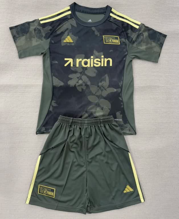 25/26 Union Berlin Away Kids Soccer Jersey And Shorts