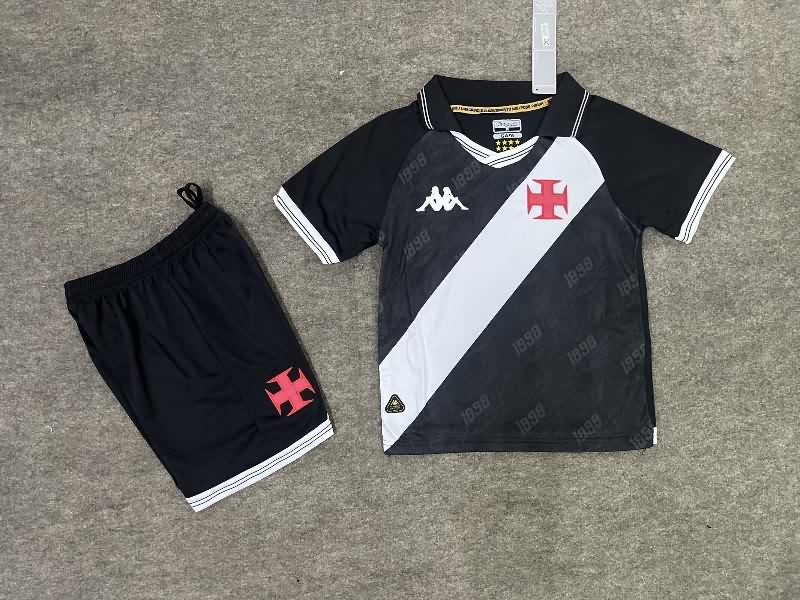 2025 Vasco Da Gama Home Kids Soccer Jersey And Shorts