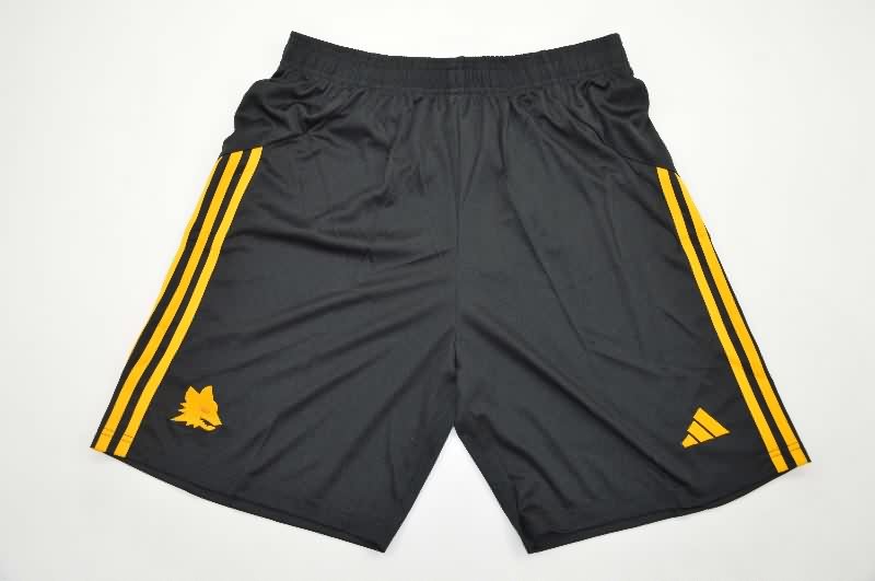 Thailand Quality(AAA) 25/26 AS Roma Away Soccer Shorts