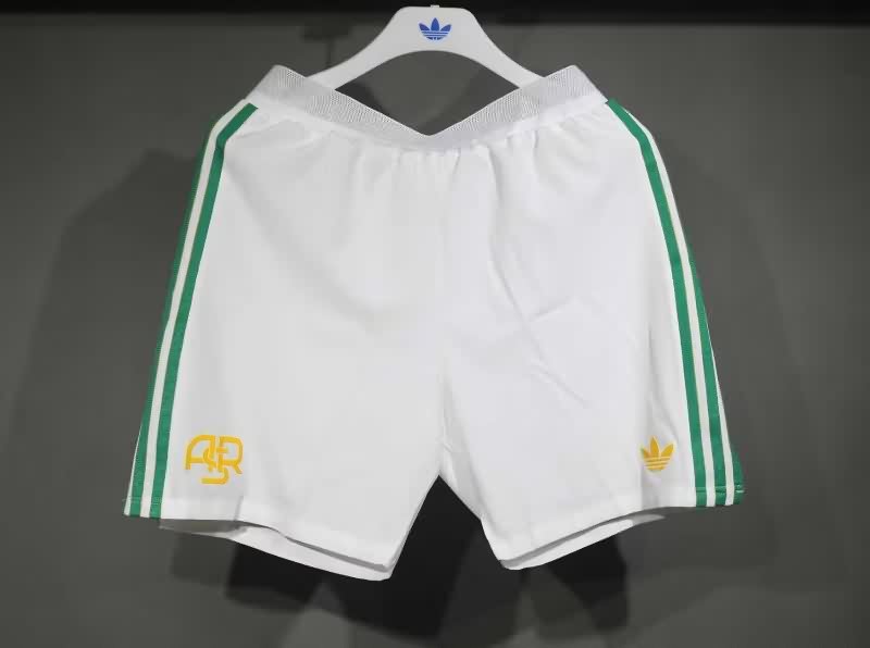 Thailand Quality(AAA) 25/26 AS Roma Third Soccer Shorts (Player)