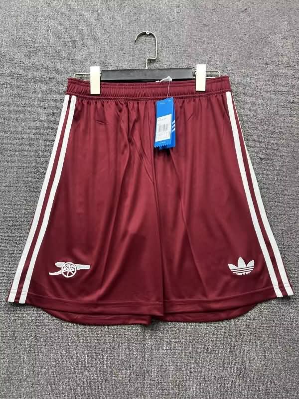Thailand Quality(AAA) 25/26 Arsenal Third Soccer Shorts
