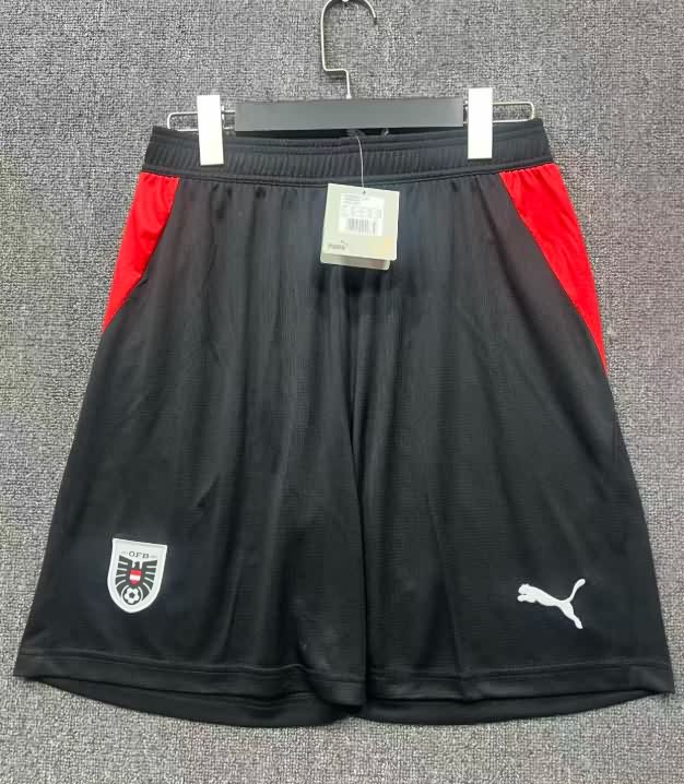 Thailand Quality(AAA) 2026 Austria Home Soccer Shorts