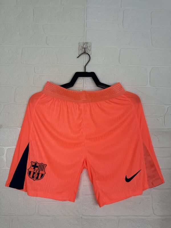 Thailand Quality(AAA) 2025/26 Barcelona Third Soccer Shorts (Player)