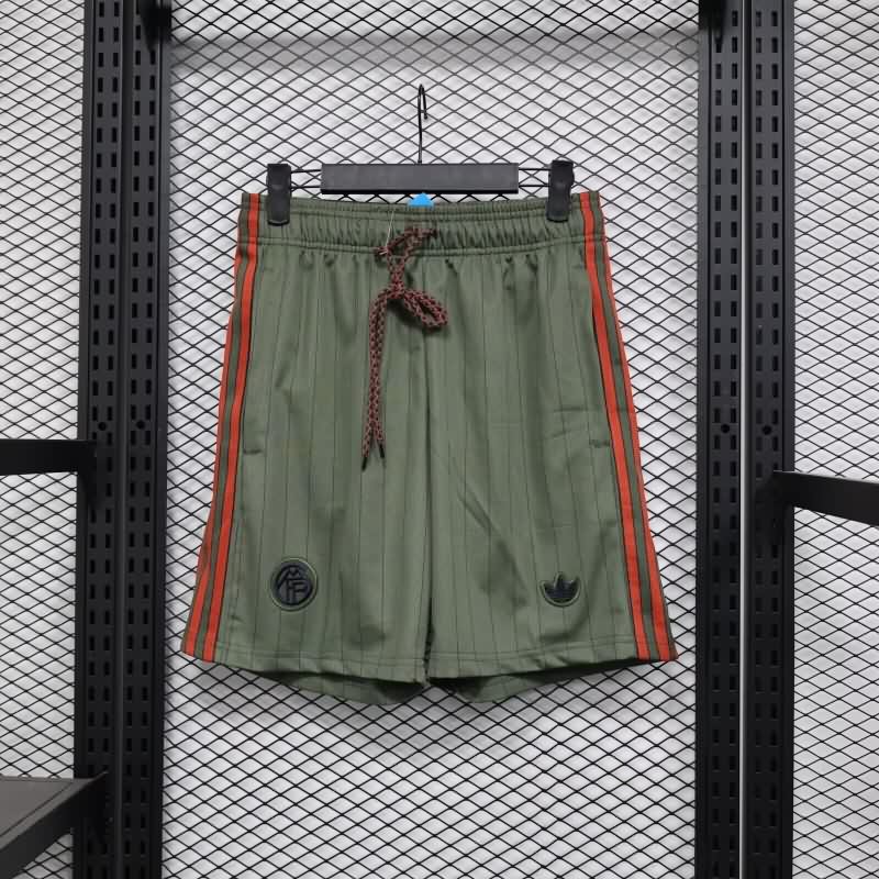 Thailand Quality(AAA) 25/26 Bayern Munich Green Soccer Shorts