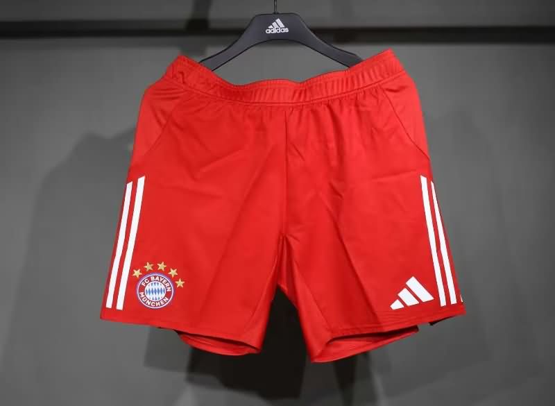 Thailand Quality(AAA) 2025/26 Bayern Munich Home Soccer Shorts (Player)
