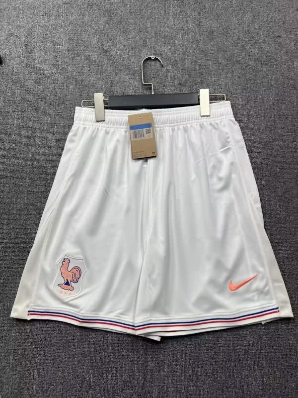 Thailand Quality(AAA) 2026 France Away Soccer Shorts