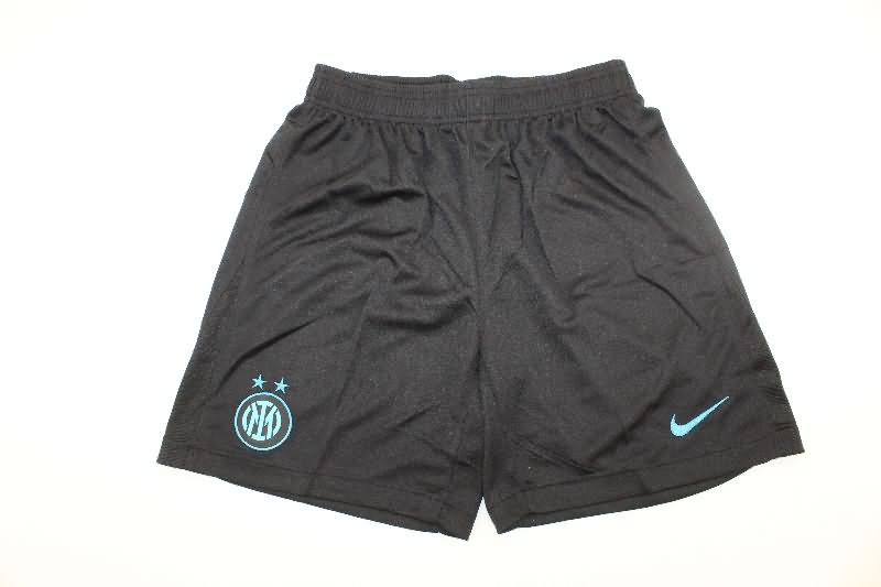Thailand Quality(AAA) 25/26 Inter Milan Home Soccer Shorts