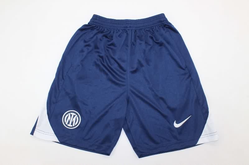 Thailand Quality(AAA) 25/26 Inter Milan Training Soccer Shorts