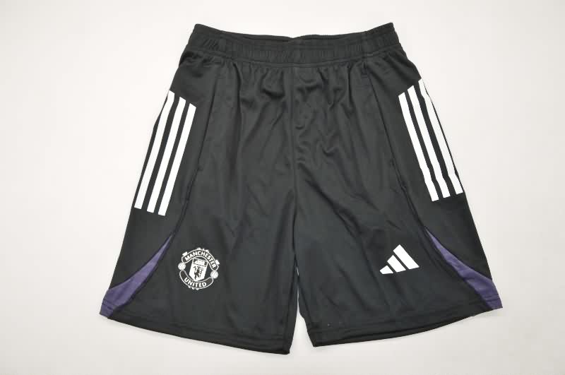 Thailand Quality(AAA) 25/26 Manchester United Training Soccer Shorts (Player)