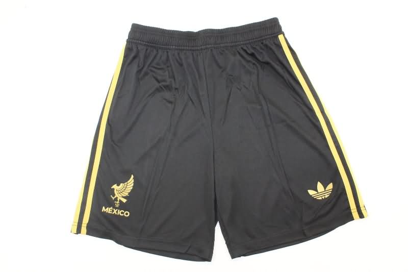 Thailand Quality(AAA) 2025 Mexico Gold Cup Black Soccer Shorts