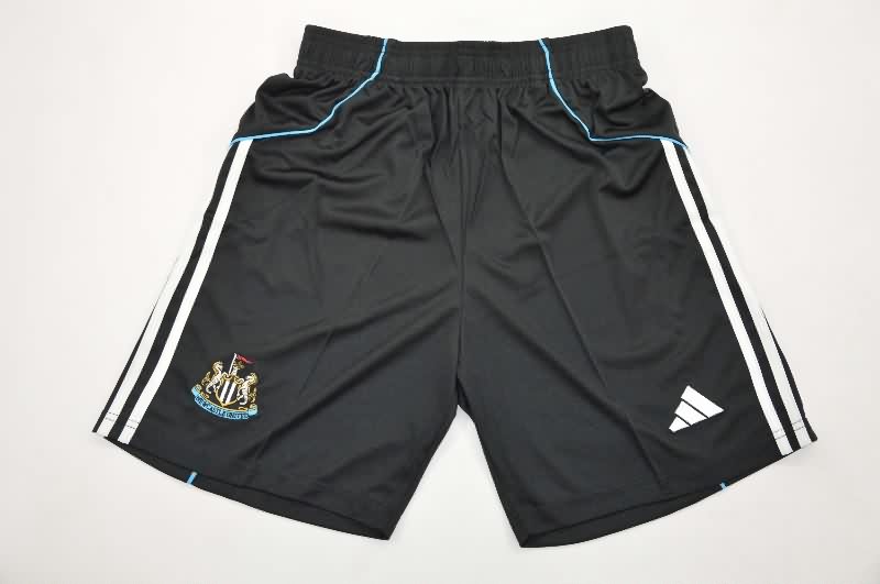 Thailand Quality(AAA) 25/26 Newcastle United Black Soccer Shorts