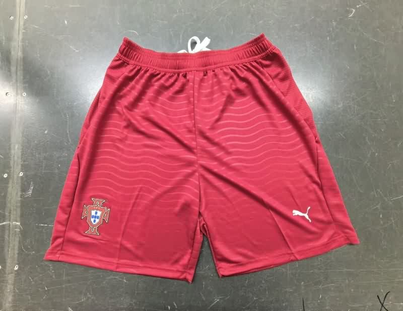 Thailand Quality(AAA) 2026 Portugal Home Soccer Shorts