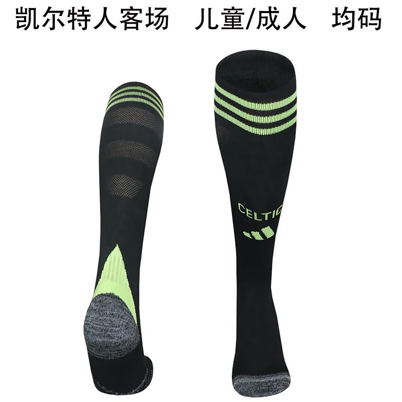 Thailand Quality(AAA) 25/26 Celtic Away Soccer Socks