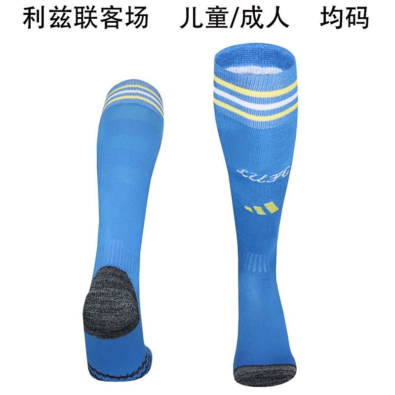 Thailand Quality(AAA) 25/26 Leeds United Away Soccer Socks