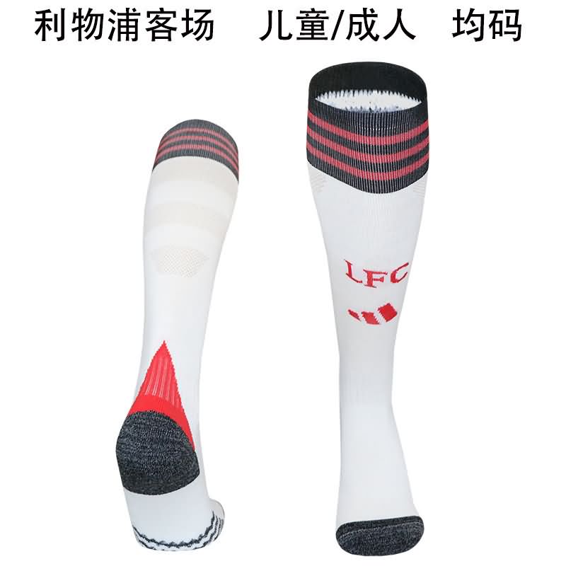Thailand Quality(AAA) 25/26 Liverpool Away Soccer Socks