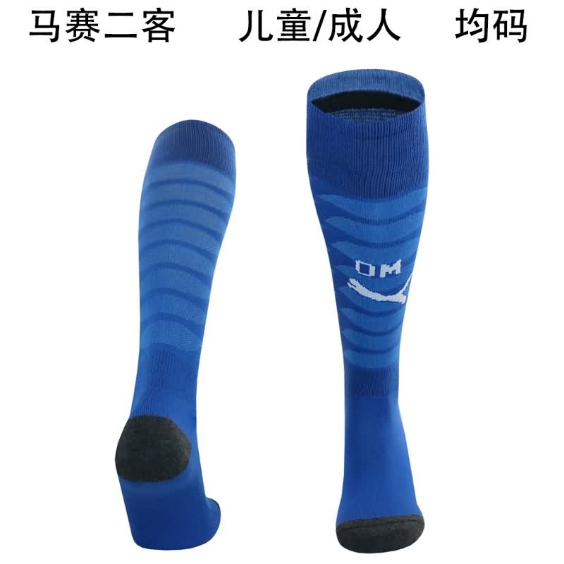 Thailand Quality(AAA) 25/26 Marseilles Third Soccer Socks