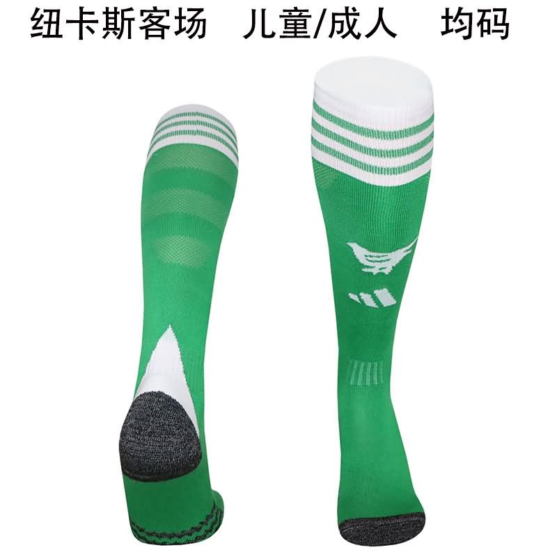 Thailand Quality(AAA) 25/26 Newcastle United Away Soccer Socks