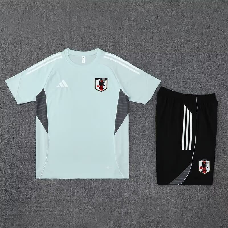 Thailand Quality(AAA) 2025 Japan Grey Soccer Training Sets