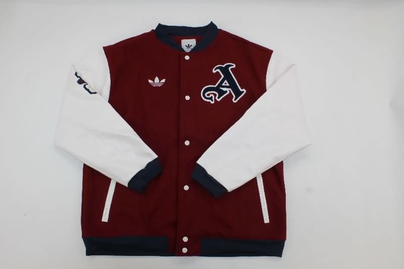 Thailand Quality(AAA) 25/26 Arsenal Red Baseball Jacket