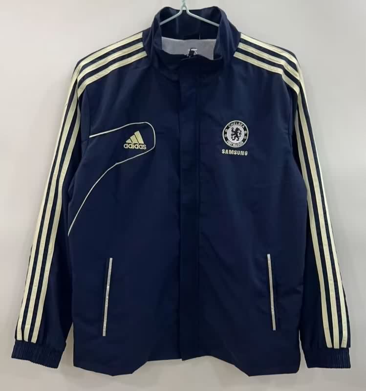 Thailand Quality(AAA) 25/26 Chelsea Dark Blue Soccer Windbreaker 03