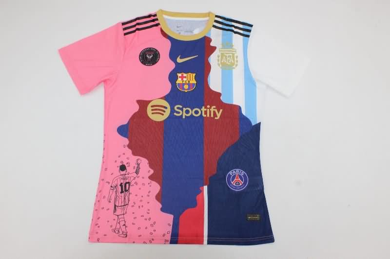 Thailand Quality(AAA) 2025 Argentina MESSI Special Soccer Jersey