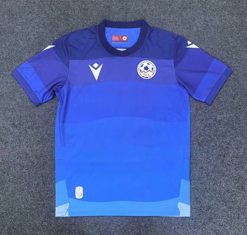 Thailand Quality(AAA) 2025 Armenia Third Blue Soccer Jersey