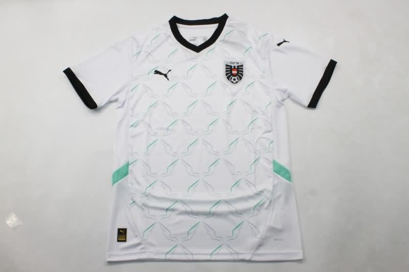 Thailand Quality(AAA) 2024 Austria Away Soccer Jersey