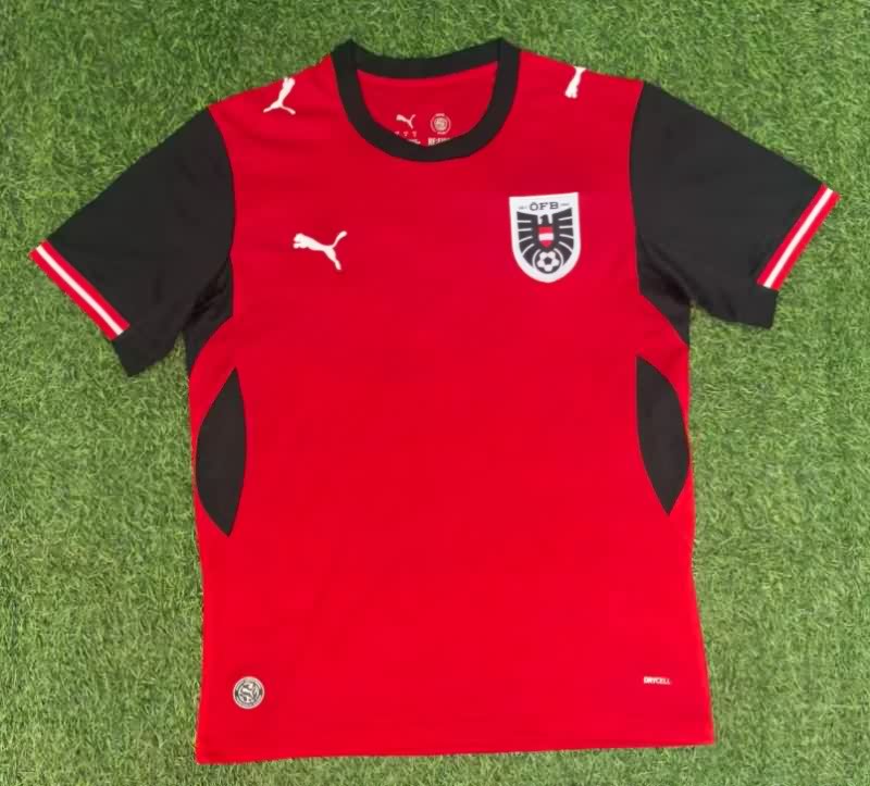 Thailand Quality(AAA) 2026 Austria Home Soccer Jersey