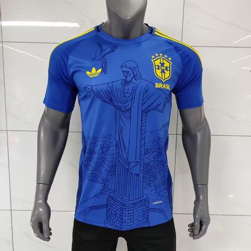 Thailand Quality(AAA) 2025 Brazil Special Soccer Jersey (Player)
